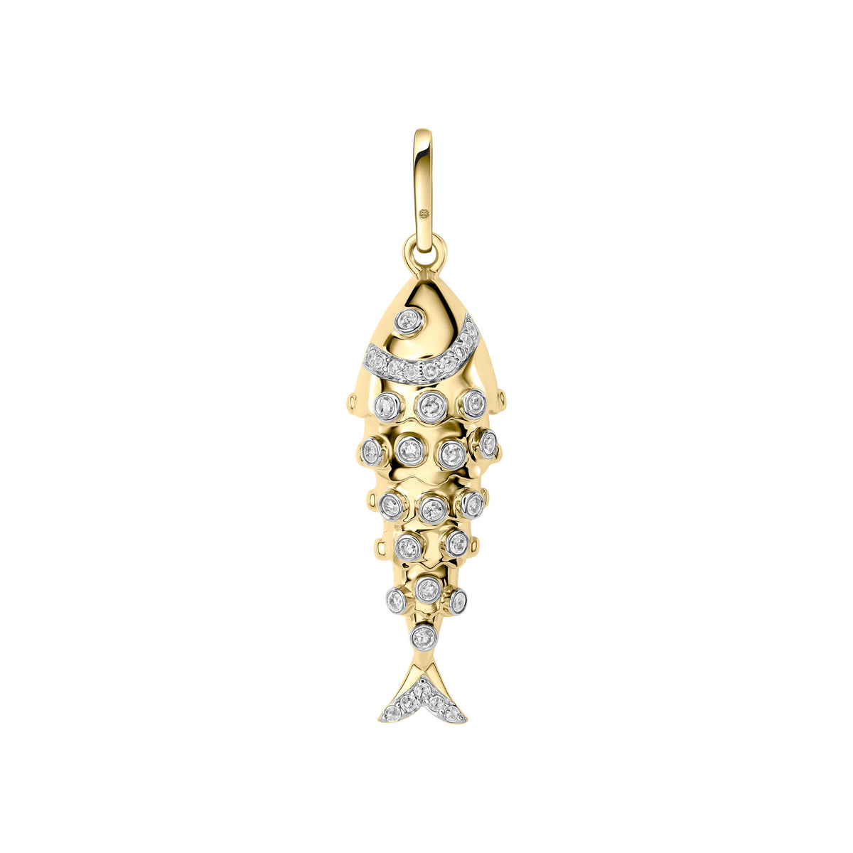 Diamond Fish Charm