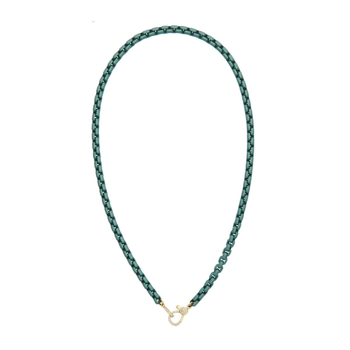Graffiti Chain Green Pearl