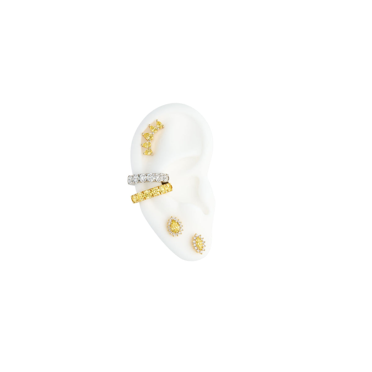 Diamond Crawler Piercing Stud