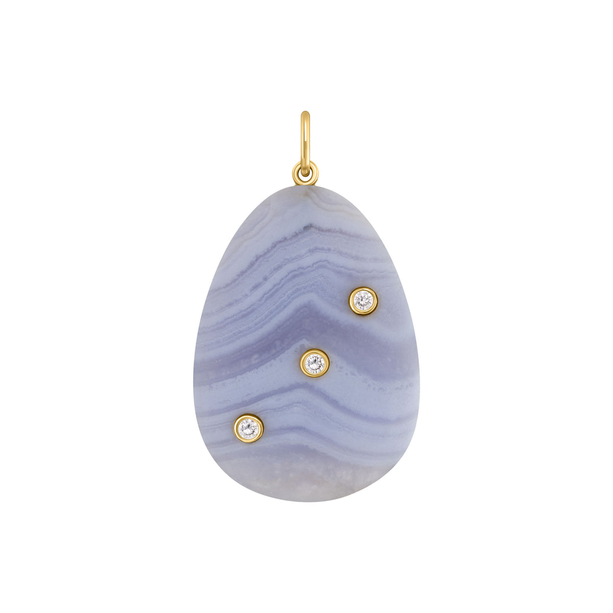 Call me Different Natural Stone Blue Agate