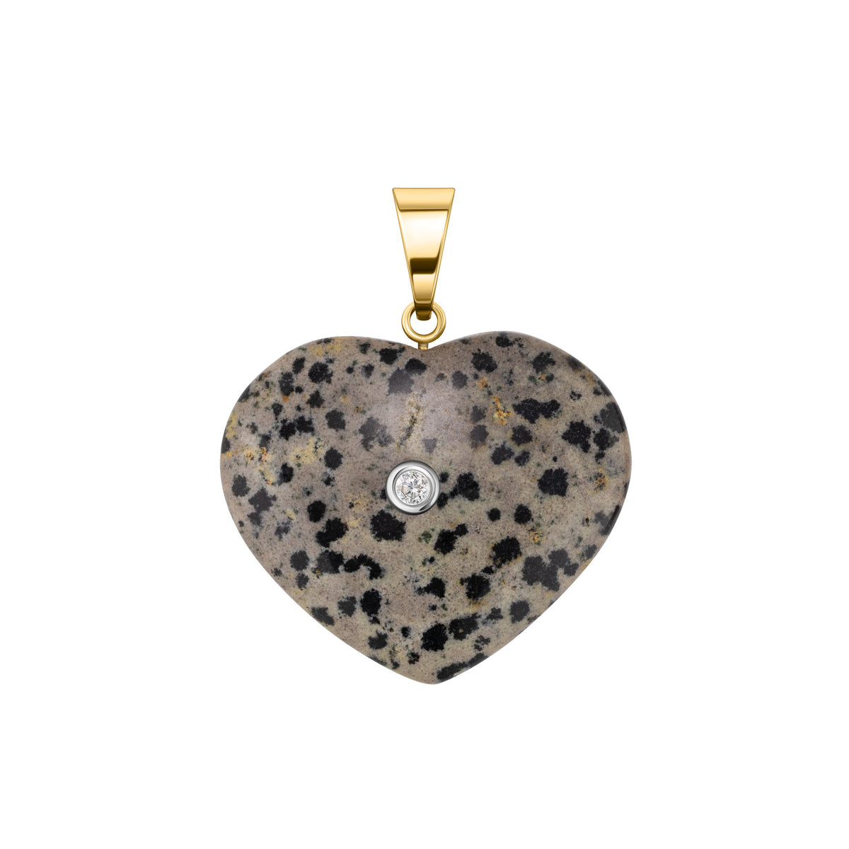 Call me different Heart Charm Dalmatian