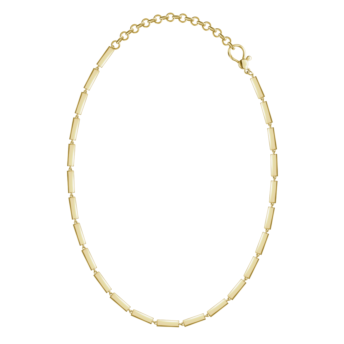 Rectangular Bar Necklace