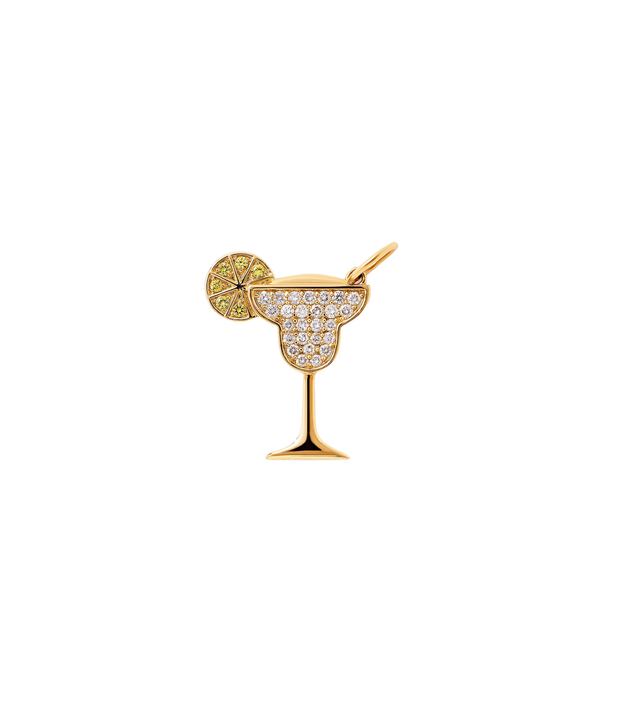 Electric Diamond Drink Charm