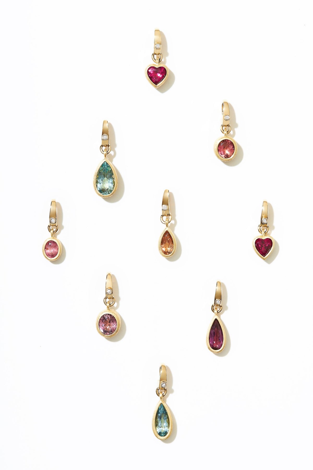 Lilac Tourmaline Hard Brush Charm