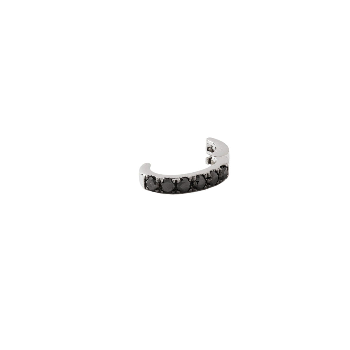 Black Diamond Ear Cuff