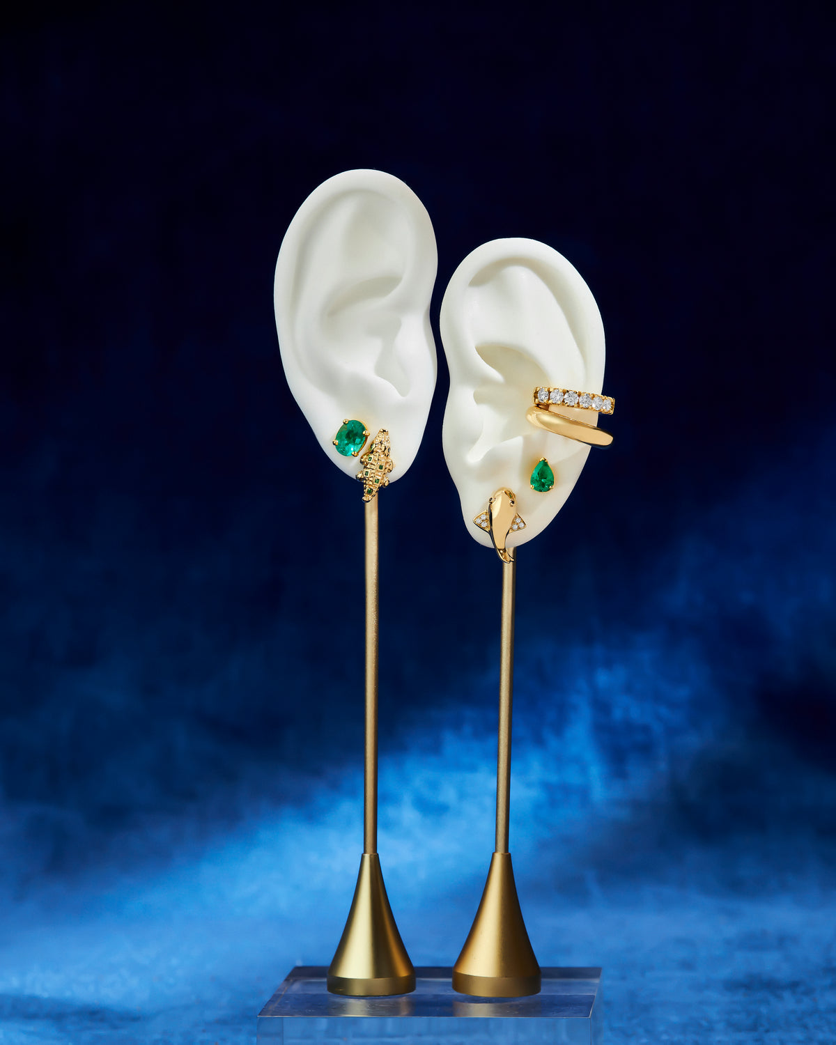 Oversized Yellow Gold Ear Cuff