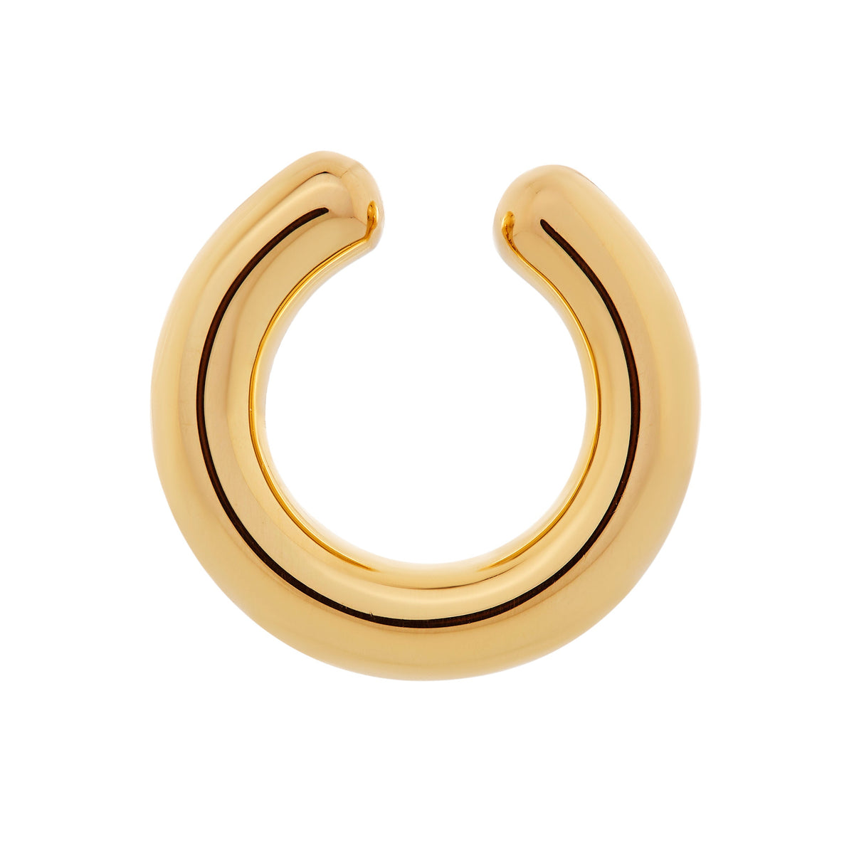 Oversized Yellow Gold Ear Cuff