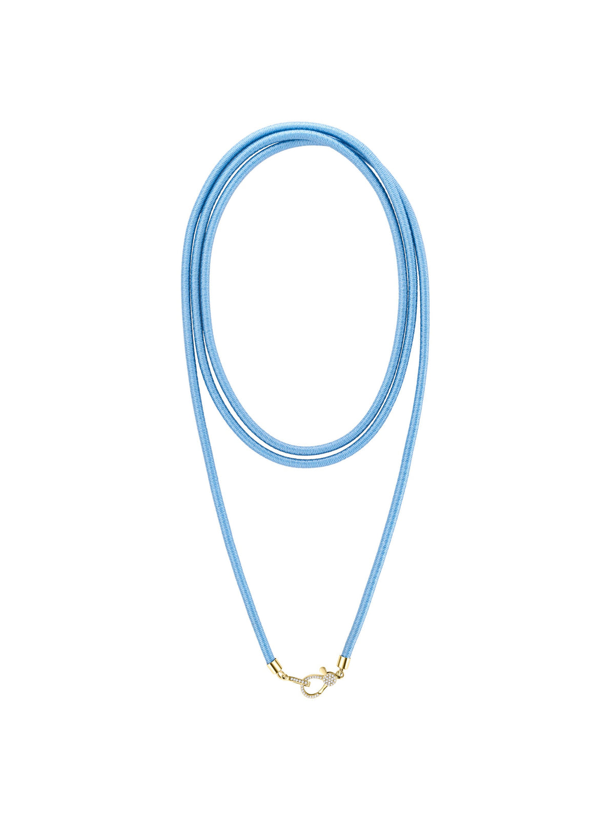 Blue Sky Silk Choker