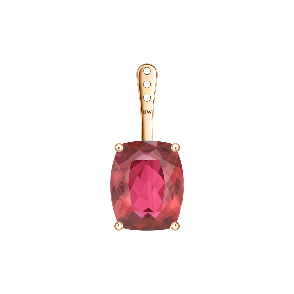 Pink Tourmaline Earring Jacket