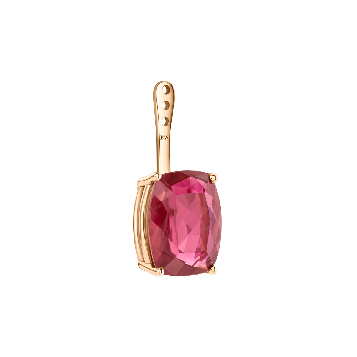Pink Tourmaline Earring Jacket
