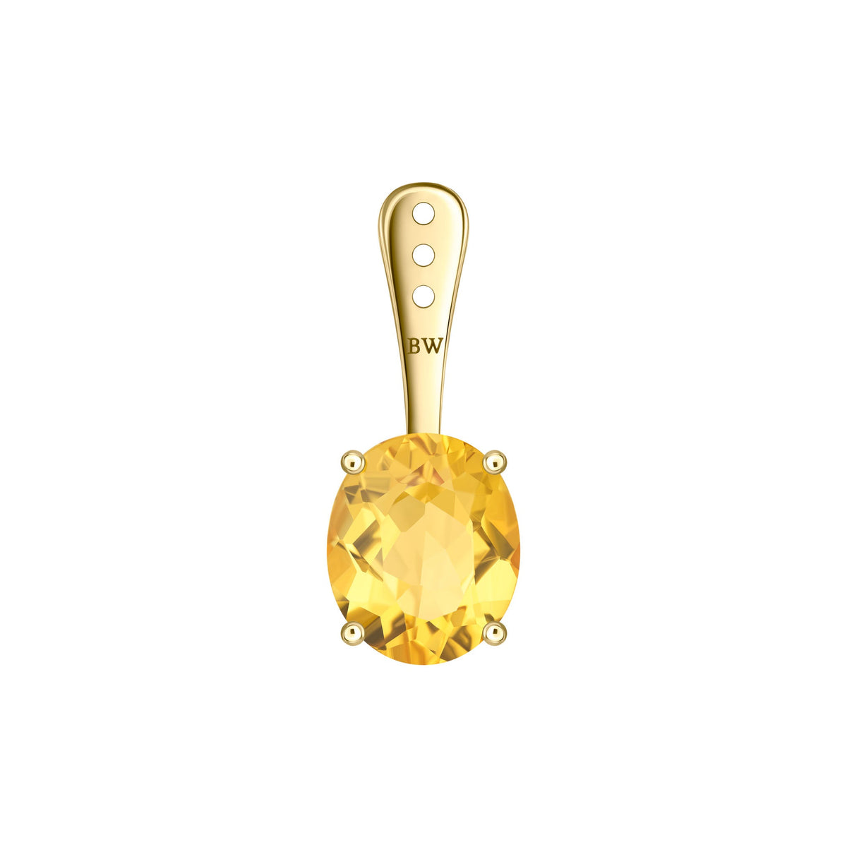 Yellow Beryl Earring Jacket