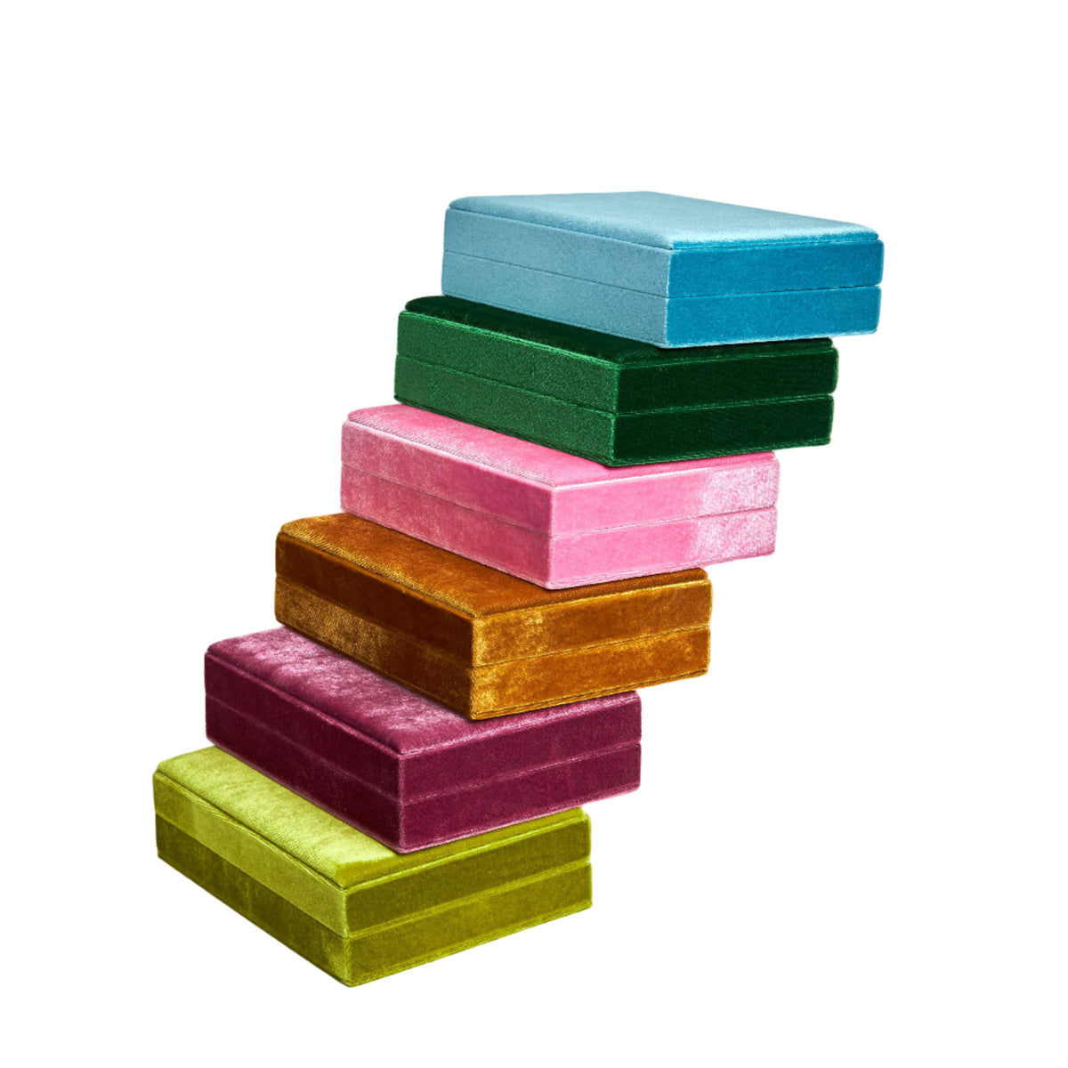 Earring Collector Box Forest Green