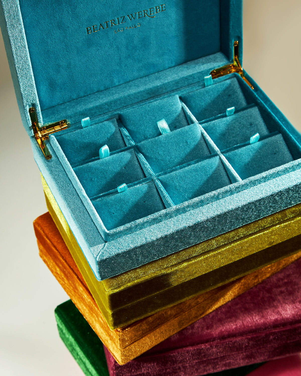 Earring Collector Box Acqua