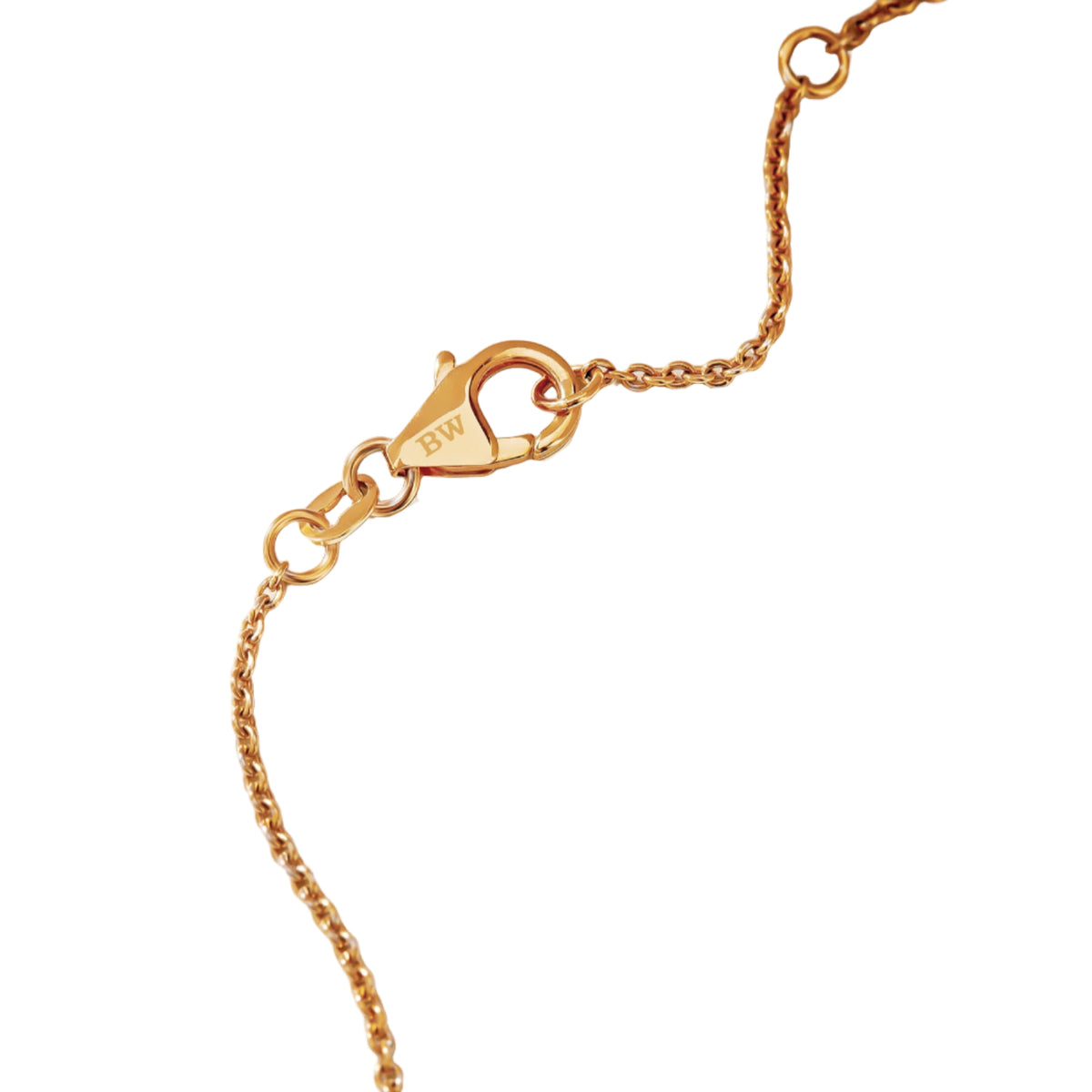 BW Everywhere Tennis Necklace Yellow Gold