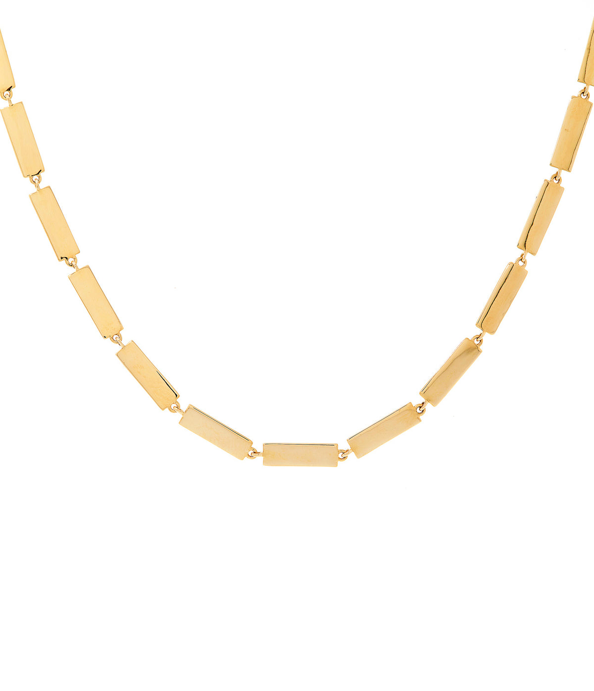 Rectangular Bar Necklace