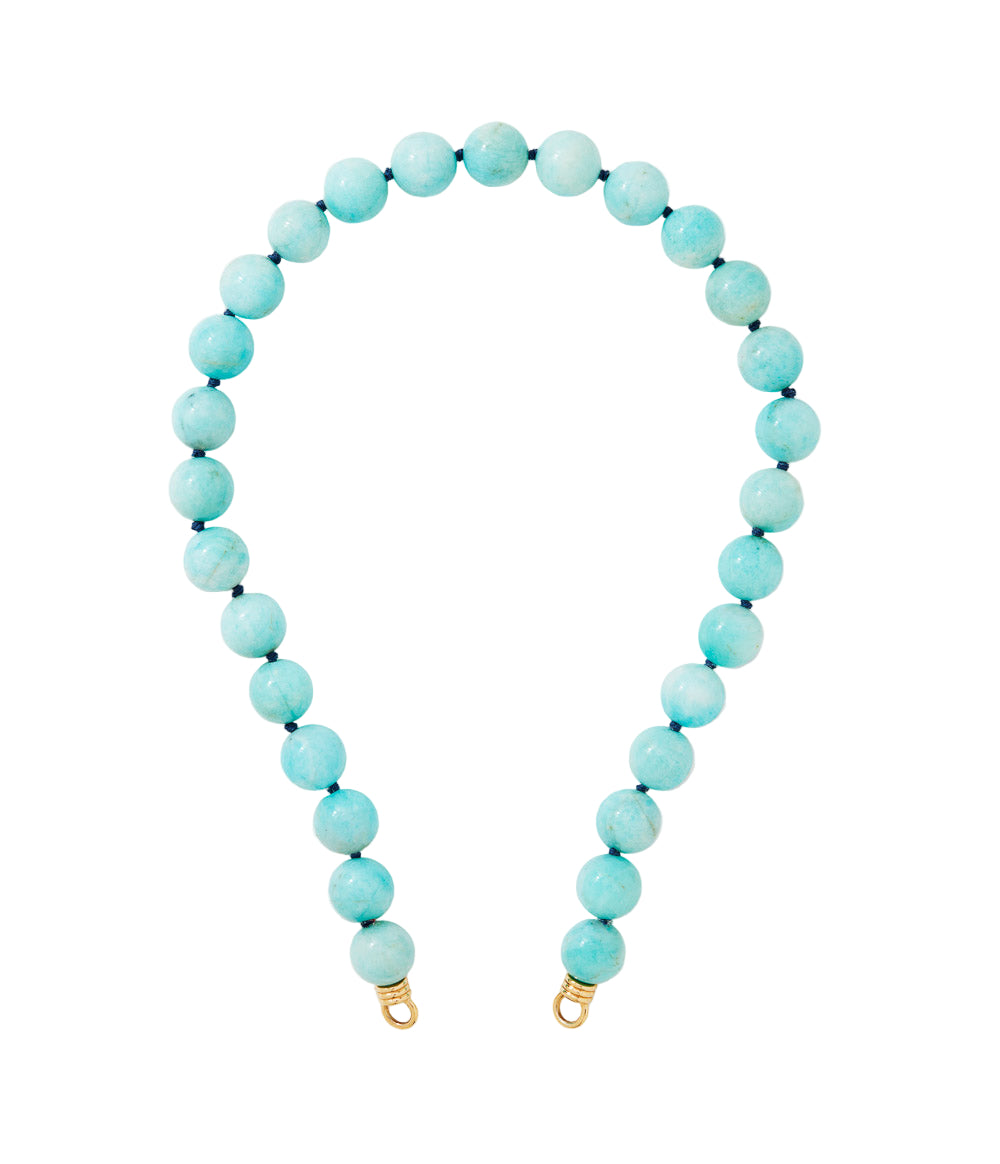 Jumbo Beads Amazonite Necklace
