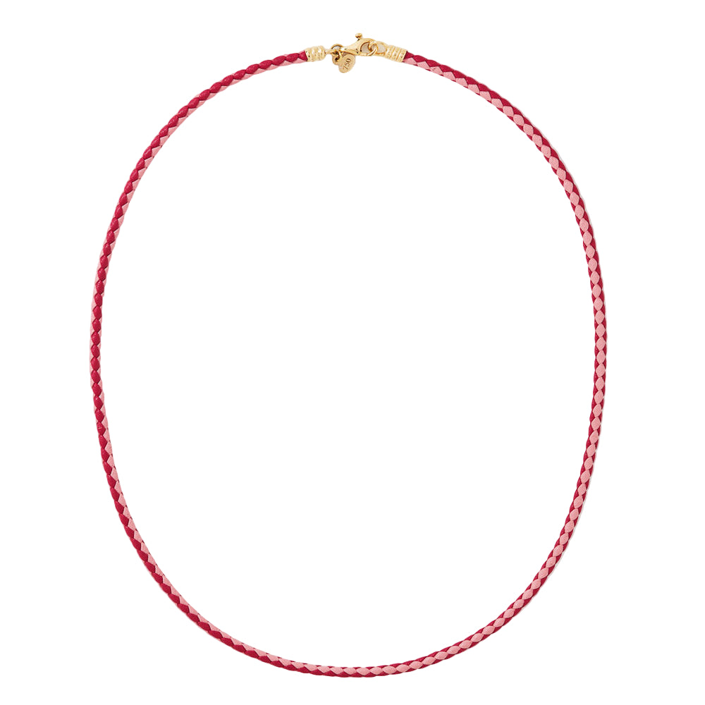 Barbie Vegan Pink Leather Cord