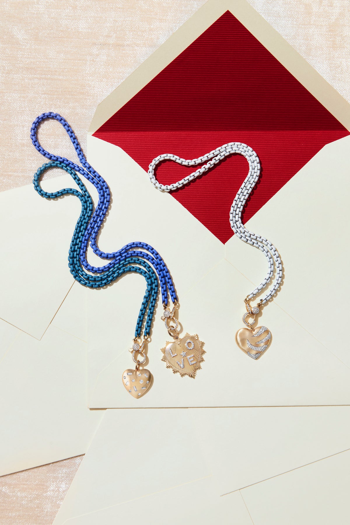 Diamond Heart Charm