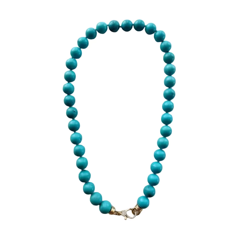 Turquoise Beads Necklace