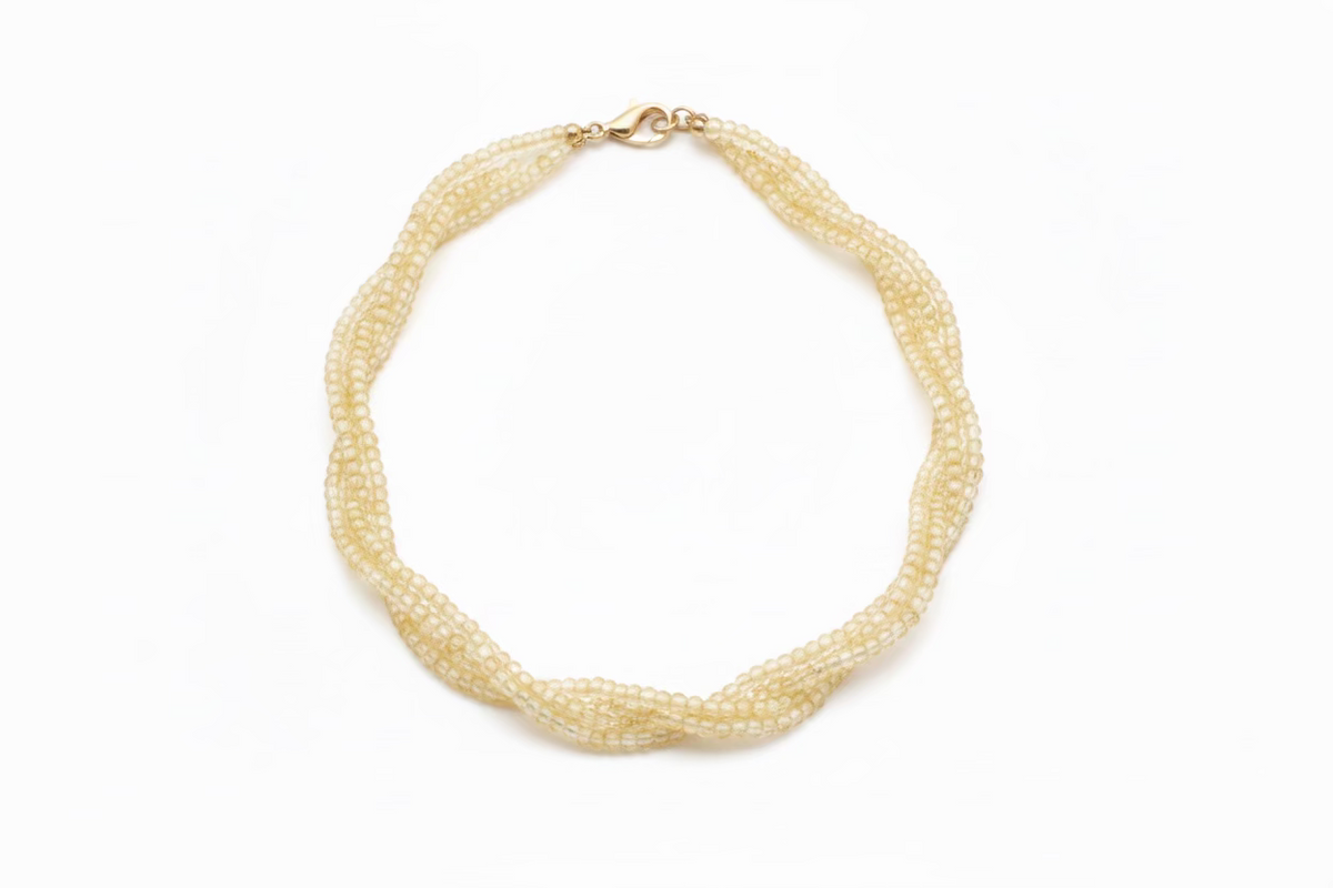Yellow Opal Necklace
