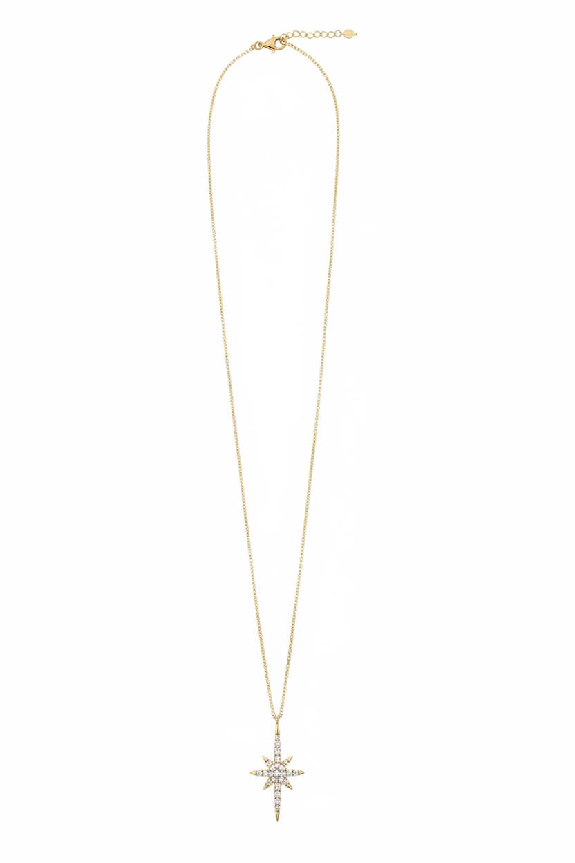 Diamond Star Necklace
