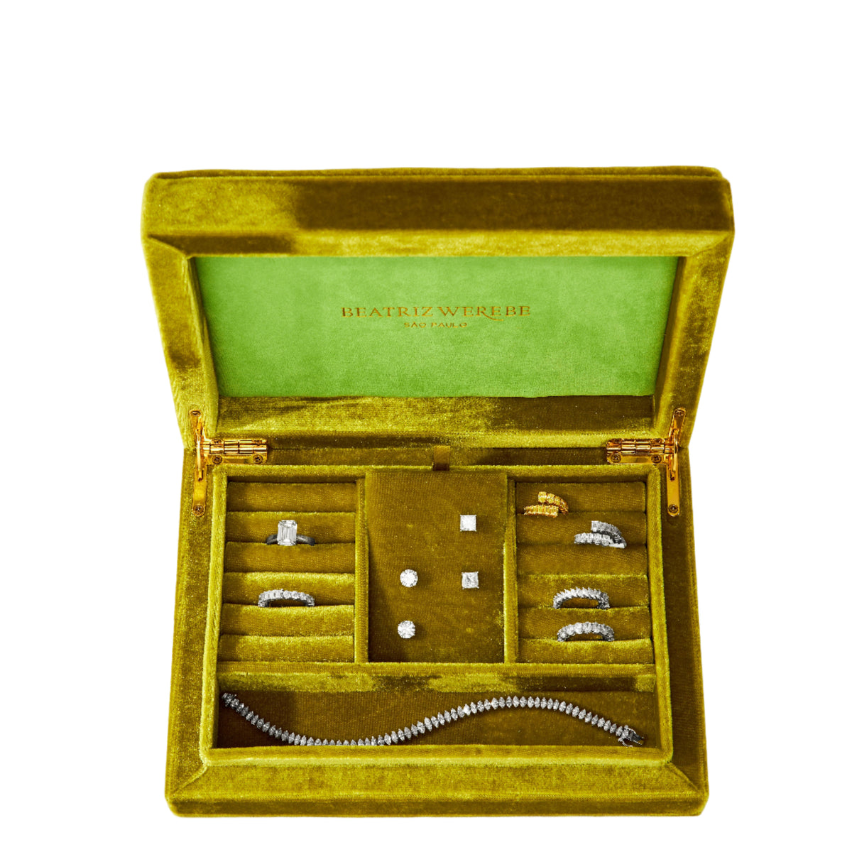Jewelry Treasure Box Pistacchio