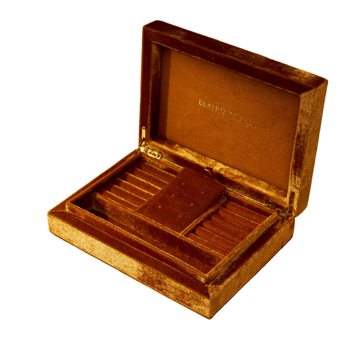 Jewelry Treasure Box Amber