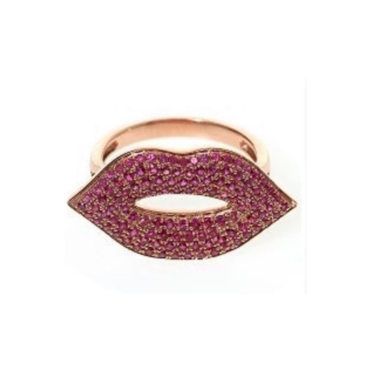 Lips Ruby Ring