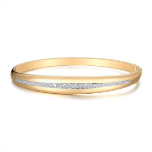 One Row Dome Bangle