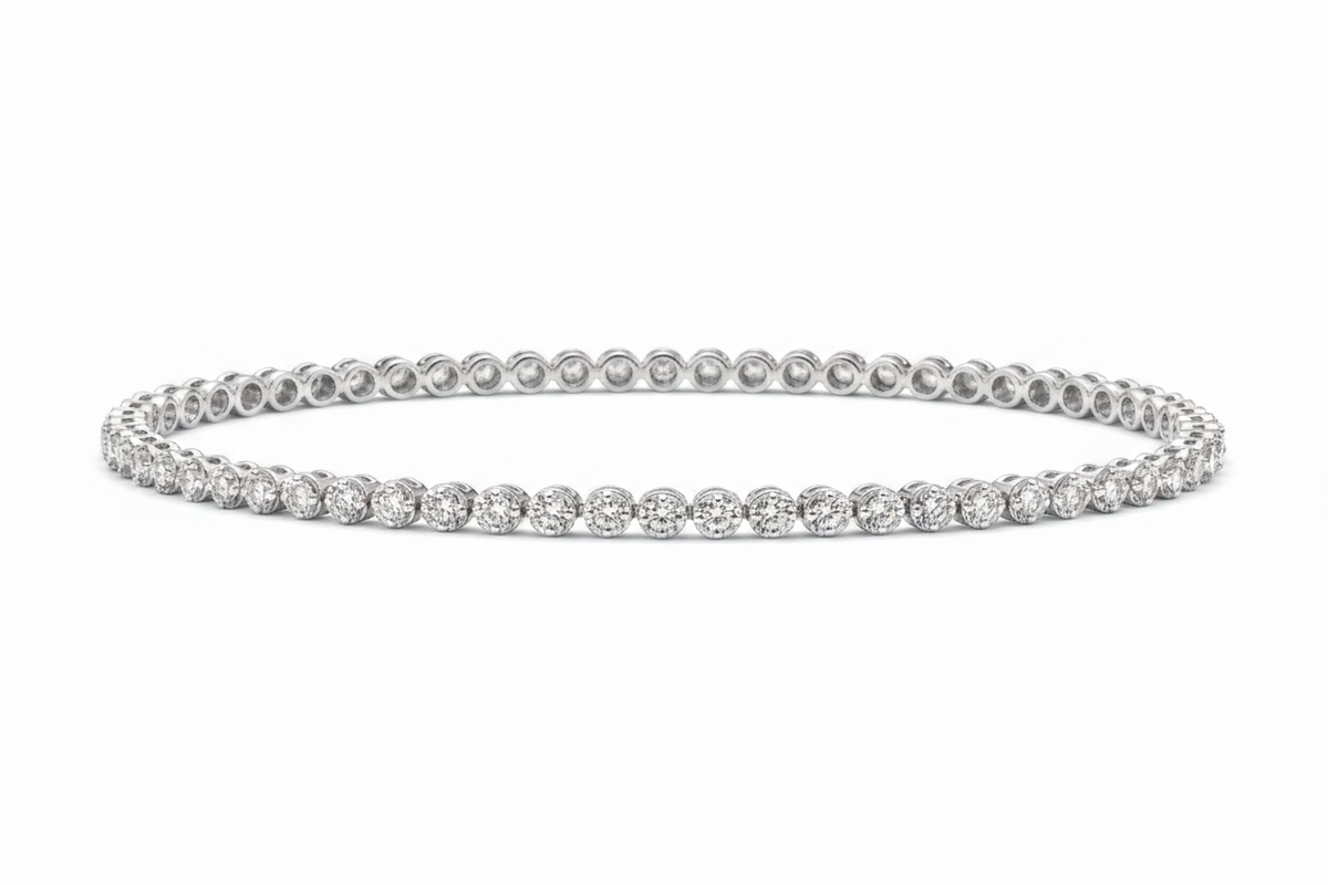 Tennis Bracelet White Gold 1,5ct