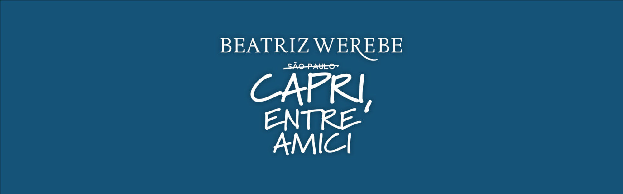 CAPRI ENTRE AMICI BANNER