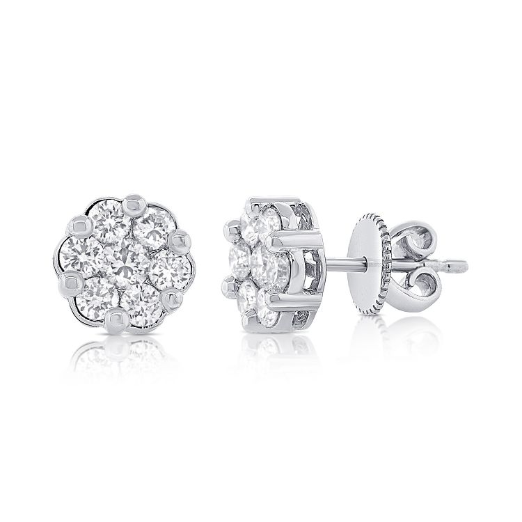 Illusion Flower Studs